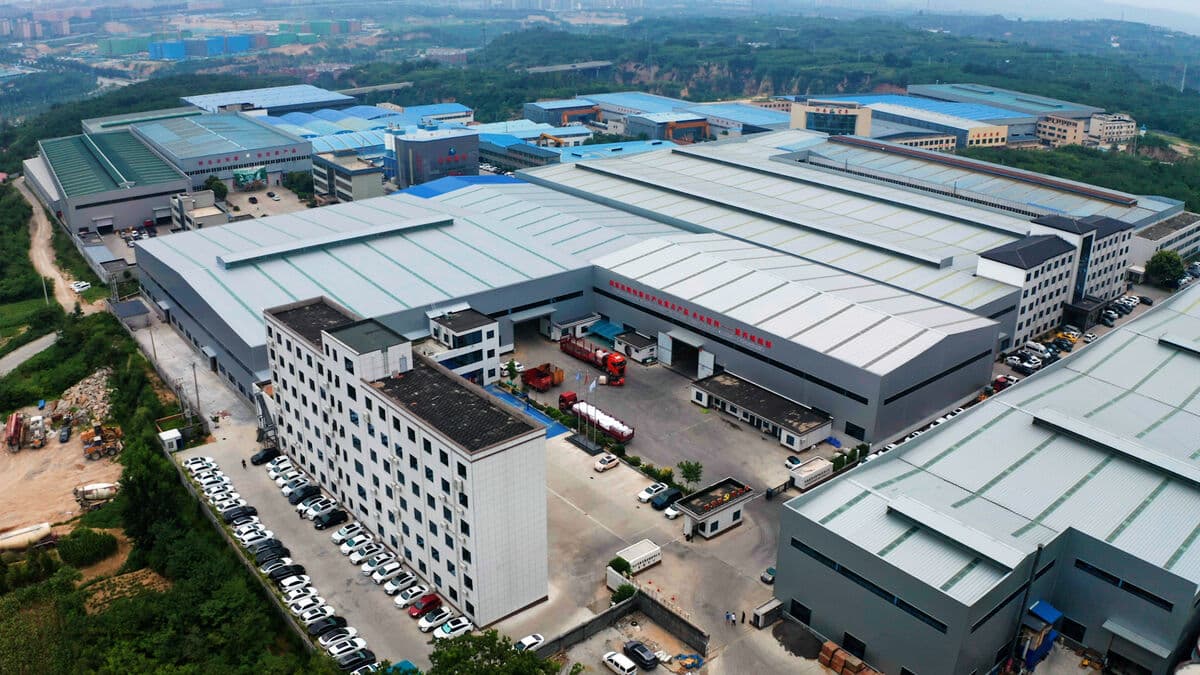 ChinaPAM factory facility overview with production buildings and logistics
