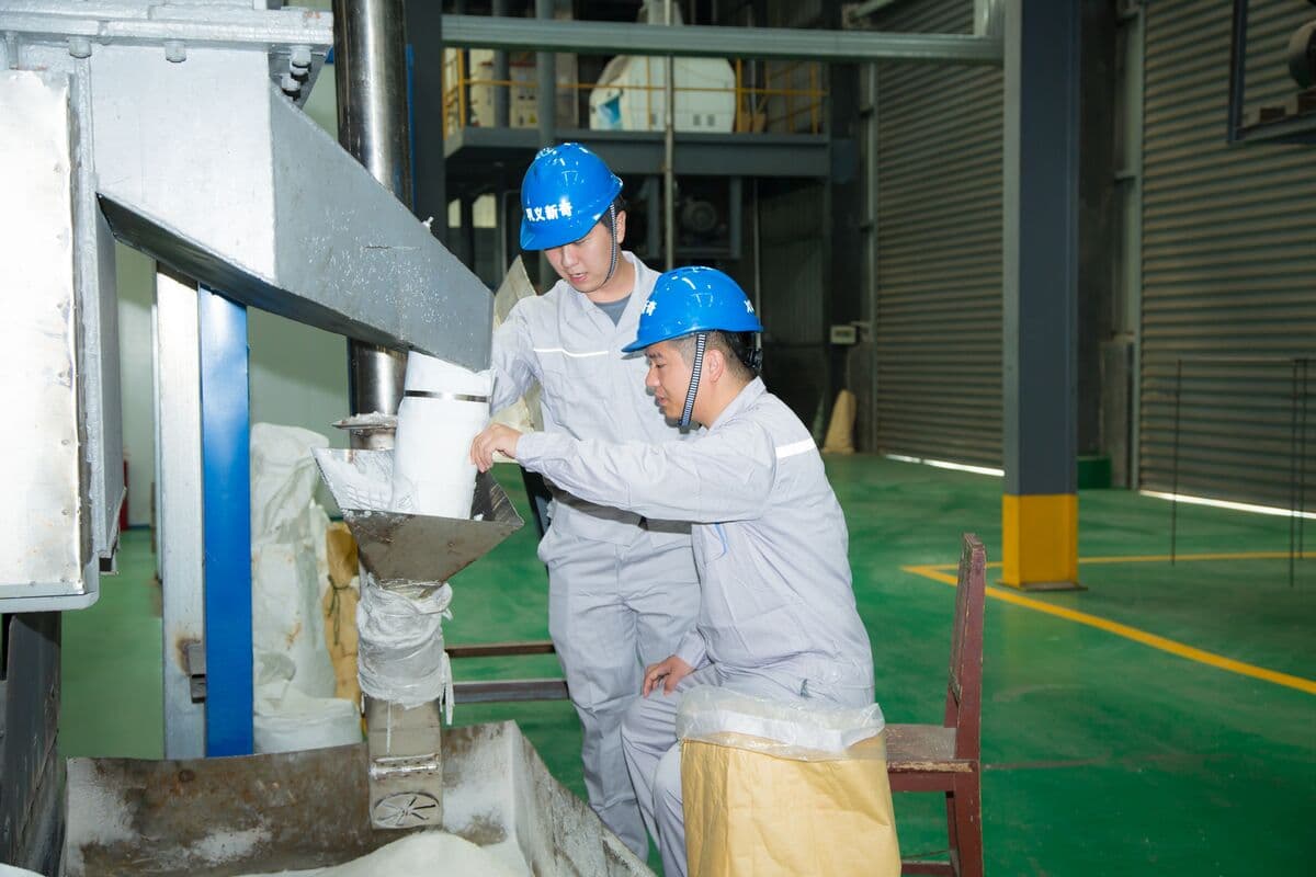 PAM production line with machinery and equipment