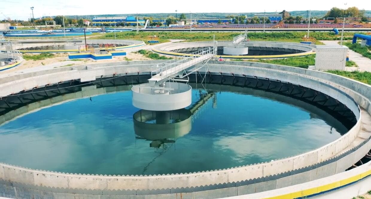 PAM flocculation in food processing wastewater treatment plant