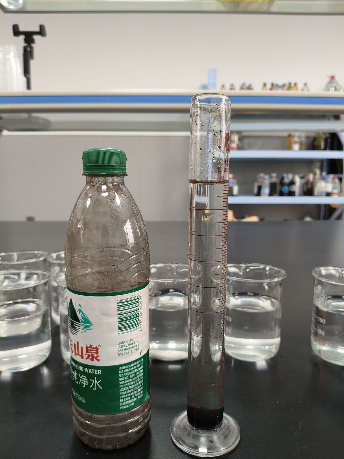 PAM jar test for coal washing wastewater treatment